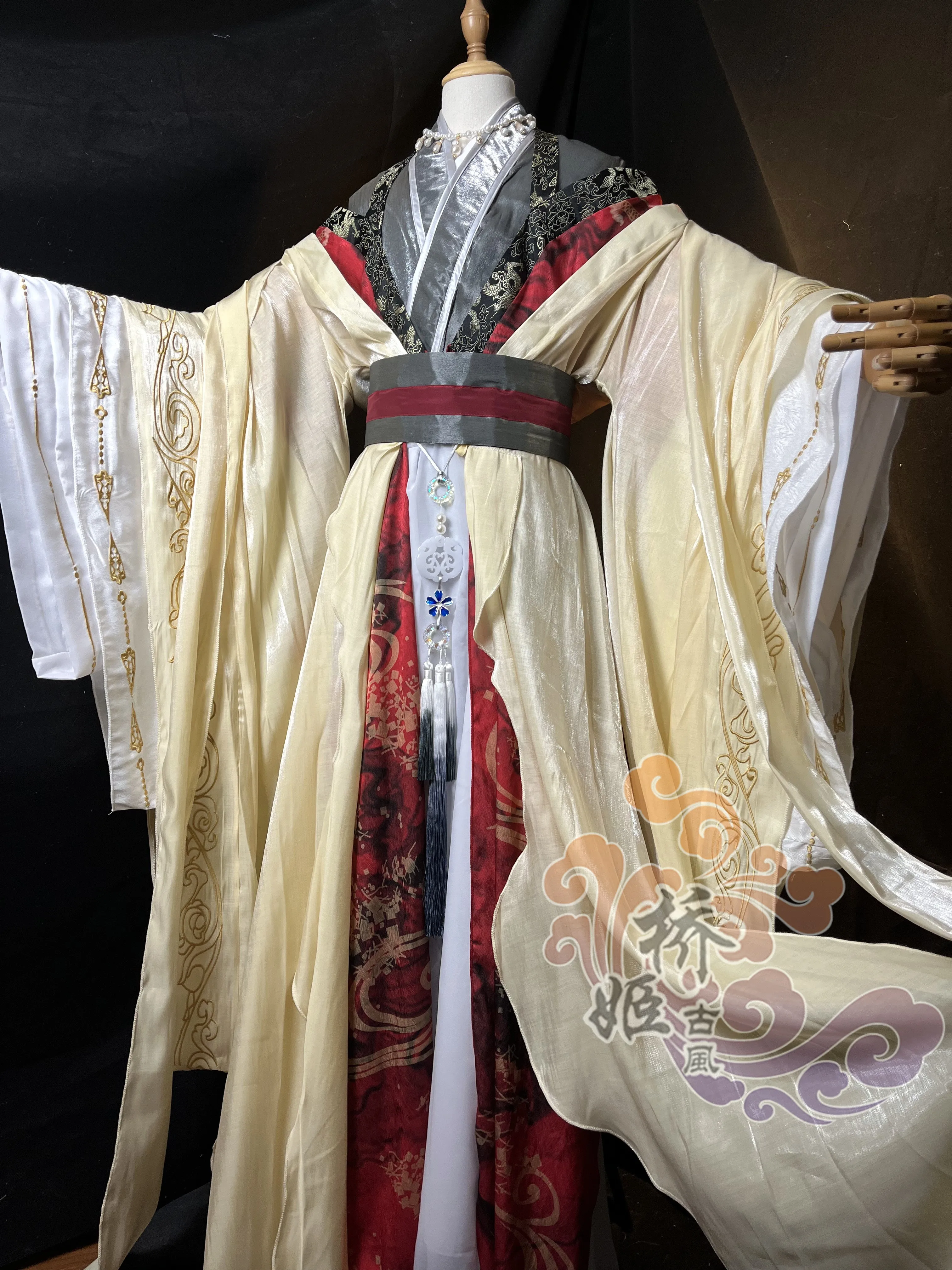 Chen Gong Cosplay Costume Ashes of The Kingdom Hanfu Modified Fairy Costume Ancient Style  Halloween Carnival Fancy Party