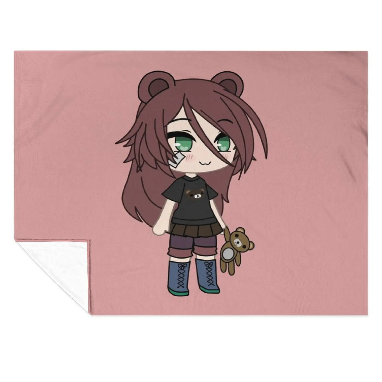 Серия Gacha Life-Magical Bear Girl Kaya Throw Blanket Beautifuls косплей аниме Роскошные одеяла St Stuffeds Серия Gacha Life-Magical Bear Girl Kaya Throw Blanket Beautifuls косплей аниме Роскошные одеяла St Stuffeds