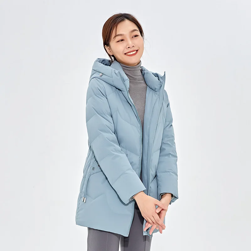 Chaqueta de plumón Chericom para mujer, abrigo acolchado grueso y cálido con capucha de invierno, chaquetas acolchadas holgadas y versátiles para ir al trabajo 289193