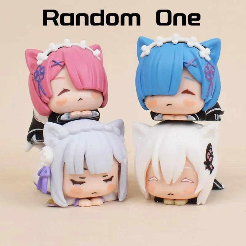 RE Zero Figures, 23 cm Rem et Ram Personnages d'anime en PVC Collection Figurine Décoration Cadeaux