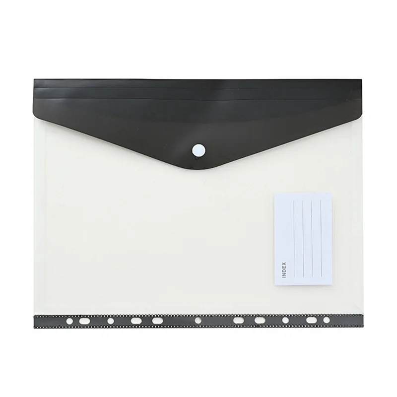 Novo! Pastas organizadoras de bolso fichário, 12 pacotes de pastas expansíveis, envelopes, pastas fichários com 11 furos para fichário de 2/3/4