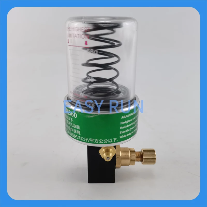 Miniature Pump S60 Single-Point Spring Greaser Of The Same Model With A Capacity Of 60ml is Applicable to 0 # - 2 # Grease