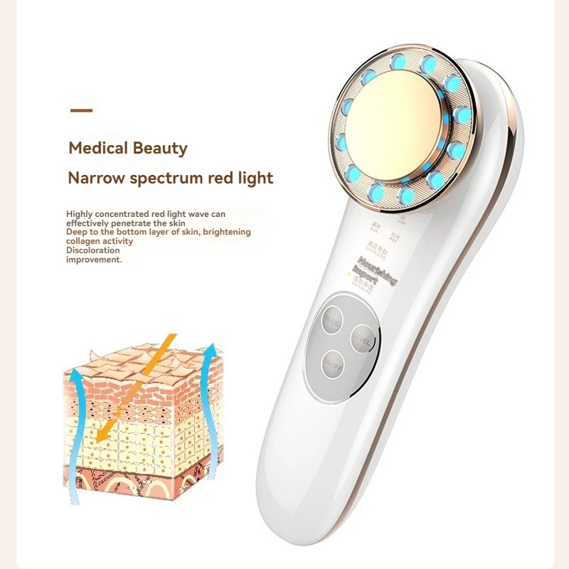 Masseur Facial à microcourant, dispositif de beauté des yeux, Lifting du visage, remplacement de la peau, nettoyage en profondeur, outil de soins de la peau multifonctionnel