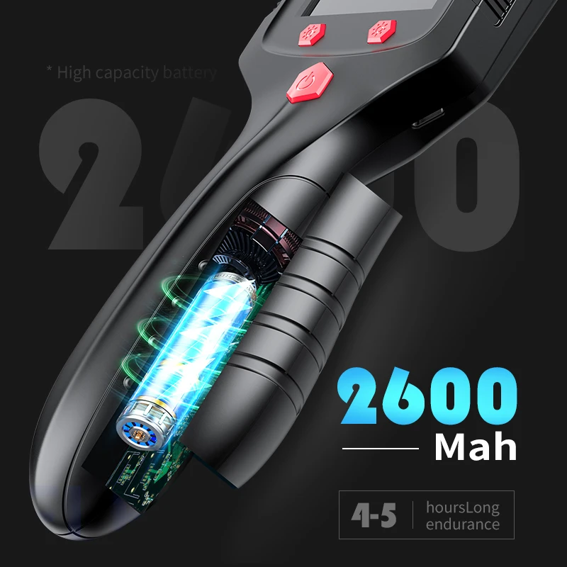 Industrial Endoscope Camera 2.4 Inch IPS Screen HD 1080P LED Light 30M Sewer Inspection Borescope Waterproof Detector Borescope