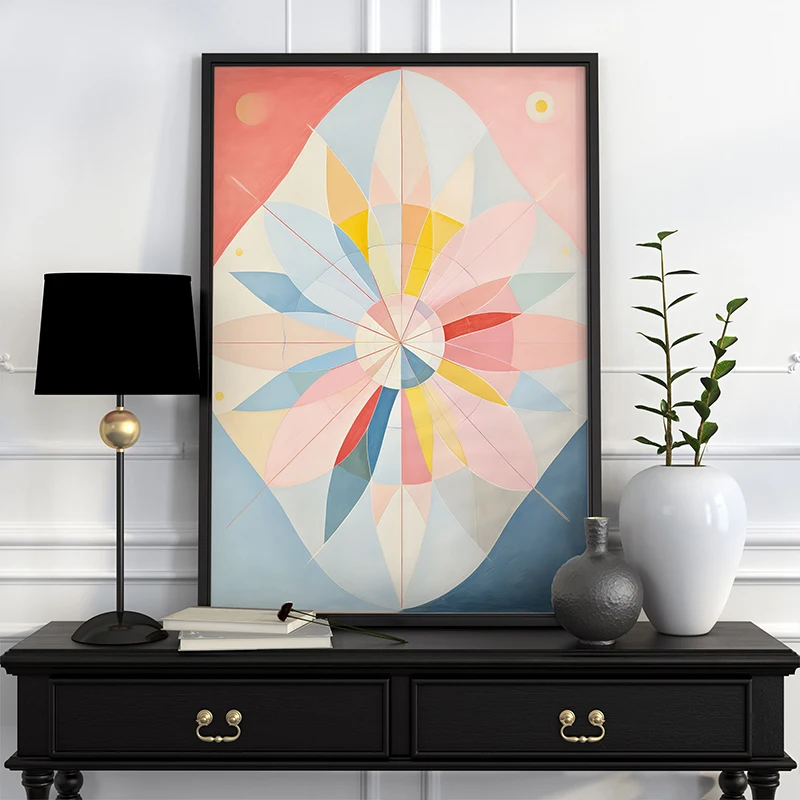 Hilma Af Klint Bohemian Modern Fashion Abstraction Posters Prints Canvas Painting Wall Art Picture Museum Living Room Home Decor