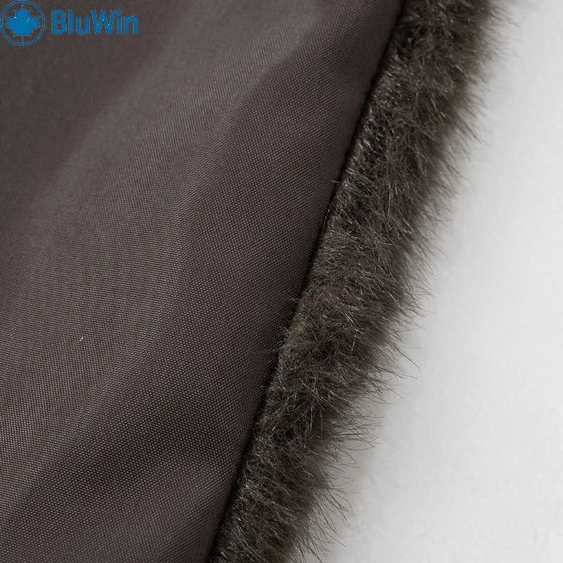 URBANCHIC 3色展開 2025 ファッションフェイクセーブルファー クロップベスト 秋冬 タートルネック フェイクファー ファータンクトップ ノースリーブジャケット コート