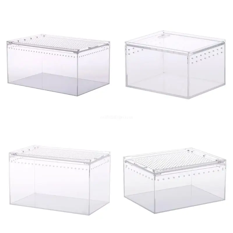 

Acrylic Cage Watertight Breeding Box Clear Feeding Box Dropship