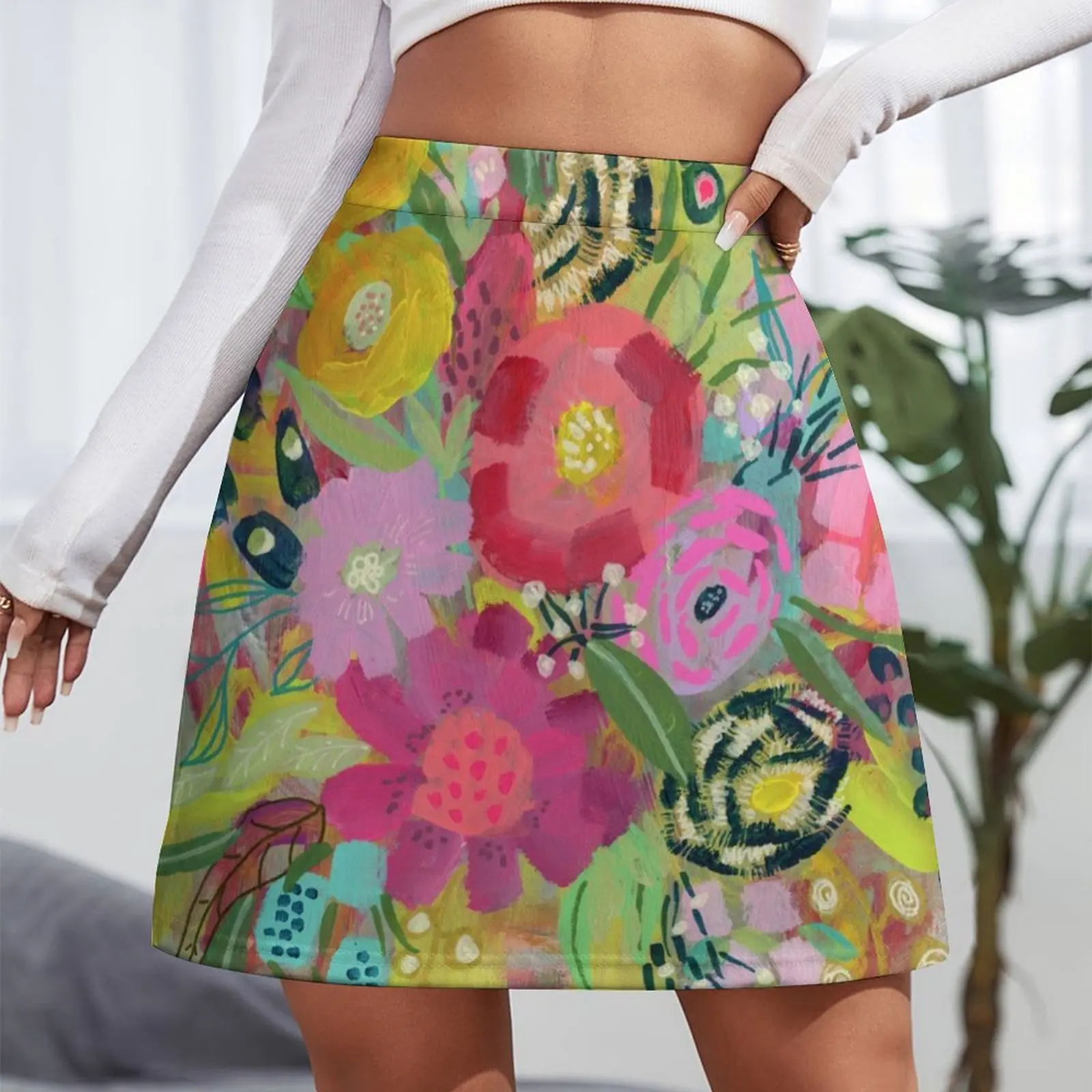 kaleidoscope Mini Skirt new in external clothes mini skirt Mini Skirt