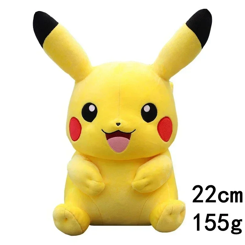 20CM Pokemon Pluche Pikachu Poppen Kawaii Anime Pokémon Pichu Korte Knuffels Leuke Cartoon TOMY Pokemon Kinderen Verjaardagscadeau