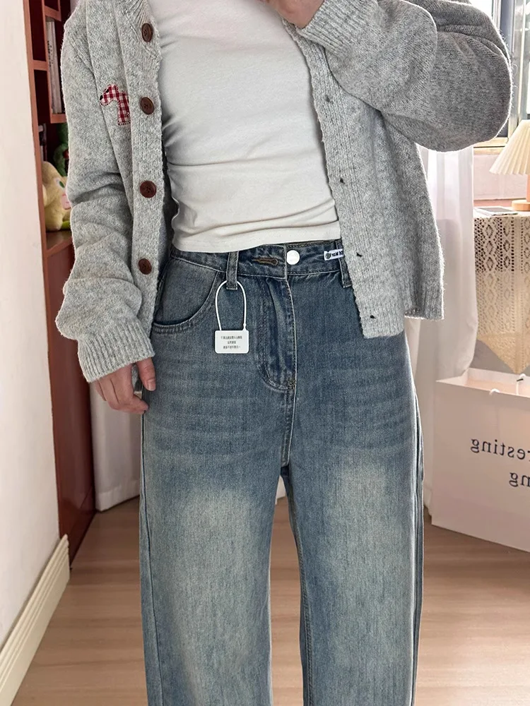 بنطال ذو قصة أرجل واسعة خمر المرأة الخريف الساتان متوهج الزنانير نادي أنيق على شكل ديكور مصممة مساء ملابس الحفلات بنطلون بسيط #5