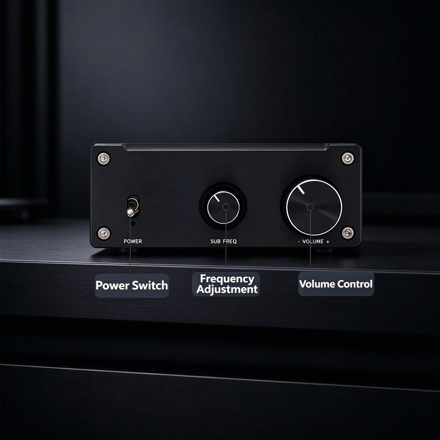 YJCO Mono HiFi Subwoofer-Verstärker TPA3255 Digitaler Leistungsverstärker 600W DC24-48V Home-Audio AUX RCA Passiver Subwoofer-Lautsprecher Unterstützung – Detail 3