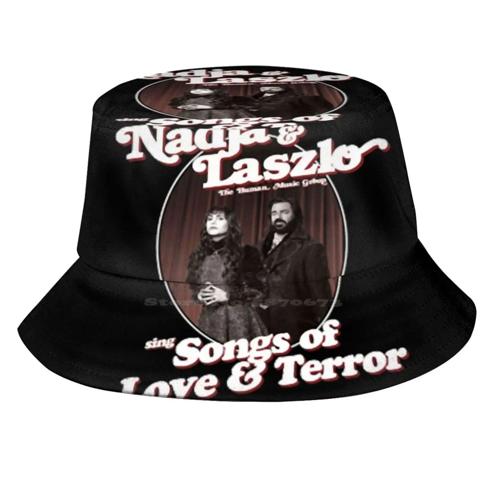 Nadja And Laszlo The Human Music Group Sing Songs Of Love And Terror Sun Cap Fisherman Hat Bucket Hats What We Do In The