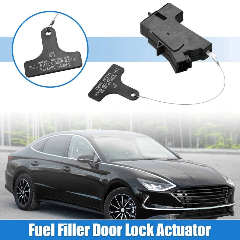 Fuel Gas Filler Door Release Handle Opener Actuator For Hyundai Sonata Parts Fuel Filler Cap Opener Assembly 81590-2T000