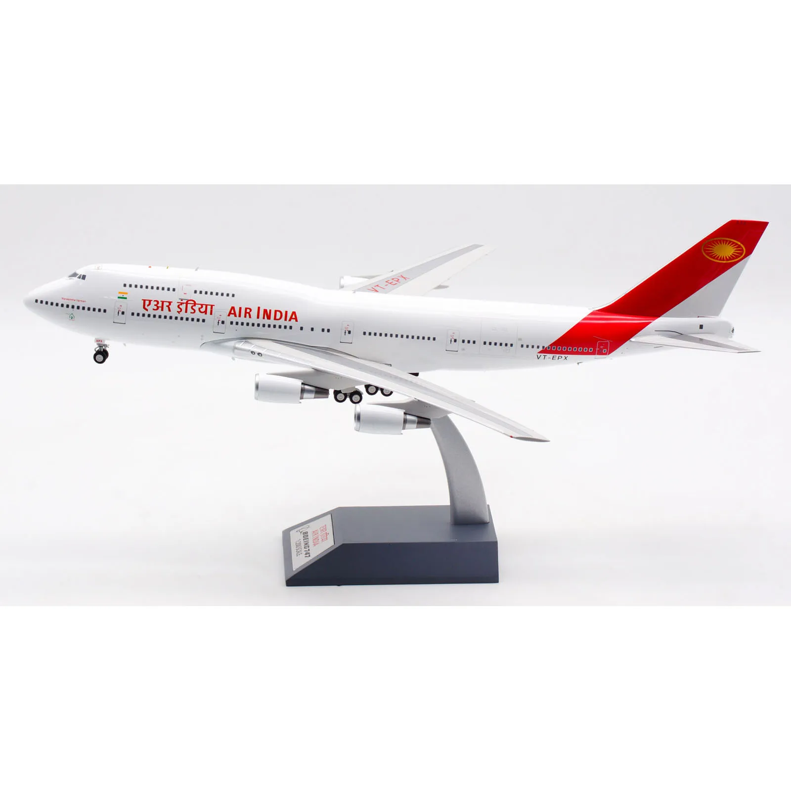 IF743AI0522 Alloy Collectible Plane Gift Inflight 1:200 AIR INDIA Boeing B747-300 Diecast Aircraft Jet Model VT-EPX With Stand