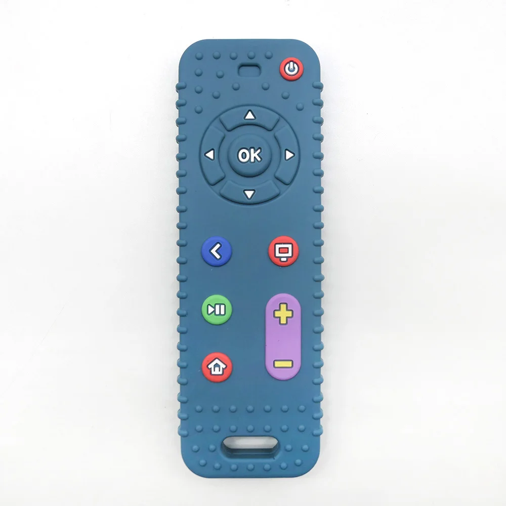 محاكاة التحكم عن بعد عضاضة الطفل مصاصة مكافحة الإبهام مص لعبة مهدئة للمضغ وتخفيف التوتر #6