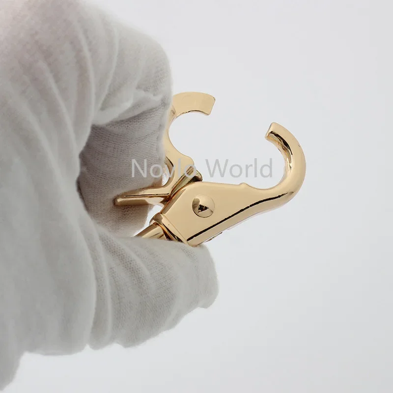 

10pieces 5 size 6 colors 11-12-15-20-21mm chrome color snap hook for DOG COLLAR metal clips chains purse parts