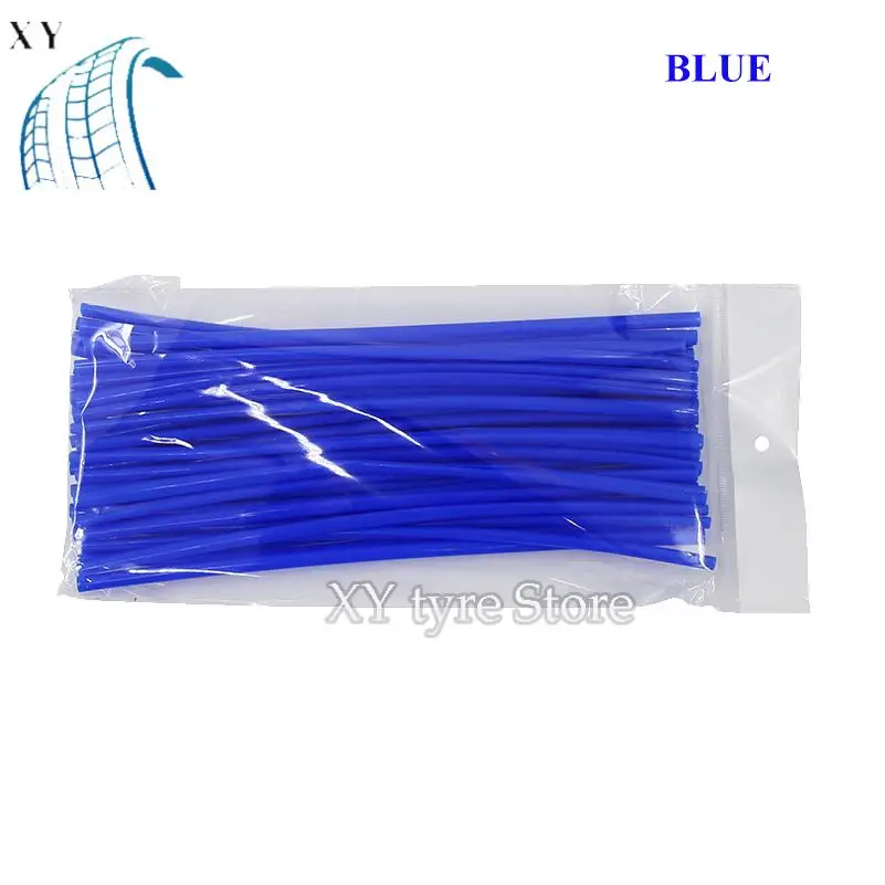 New Motorcycle 36Pcs Wheel Rim Spoke Wrap Kit Skin Cover For Motocross Dirt Pit Bike Enduro