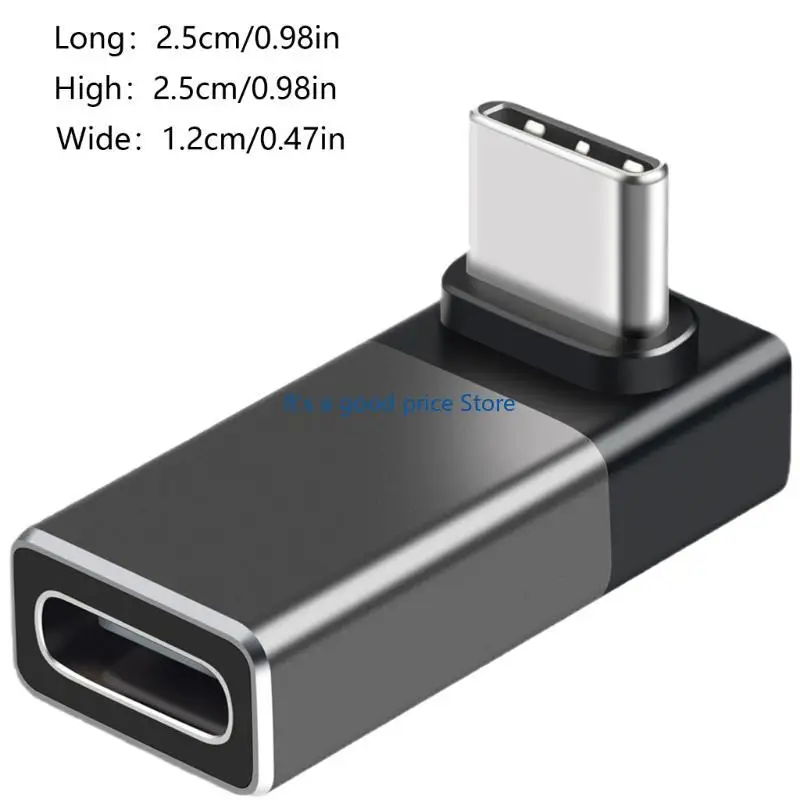 USB C Adapters USB Adapters 40Gbps(1Pack),PD240W Fast Charging,TypeC Male to Female Extenders for Laptops, Tablets