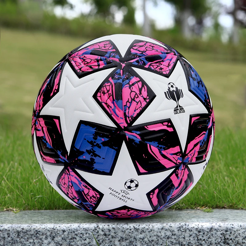 Tamanho de futebol 5 adulto jogo profissional treinamento ao ar livre futebol para meninos tamanho 4 plutônio macio alta elasticidade e resistente ao desgaste