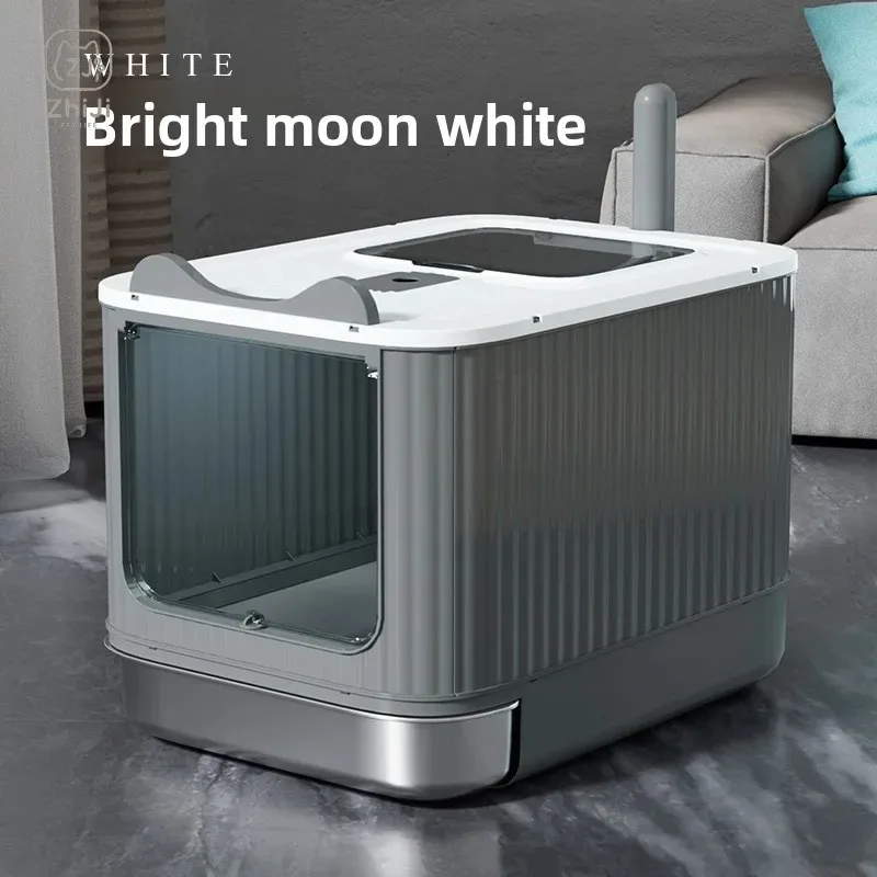 lettiera-per-gatti-automatica-xxl-in-acciaio-inossidabile-anti-schizzi-facile-da-pulire-con-design-chiuso