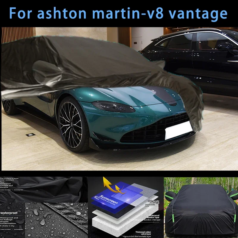 

For ashton martin-v8 vantageOutdoor Protection Full Car Covers Snow Cover Sunshade Waterproof Dustproof Exterior Car accessories