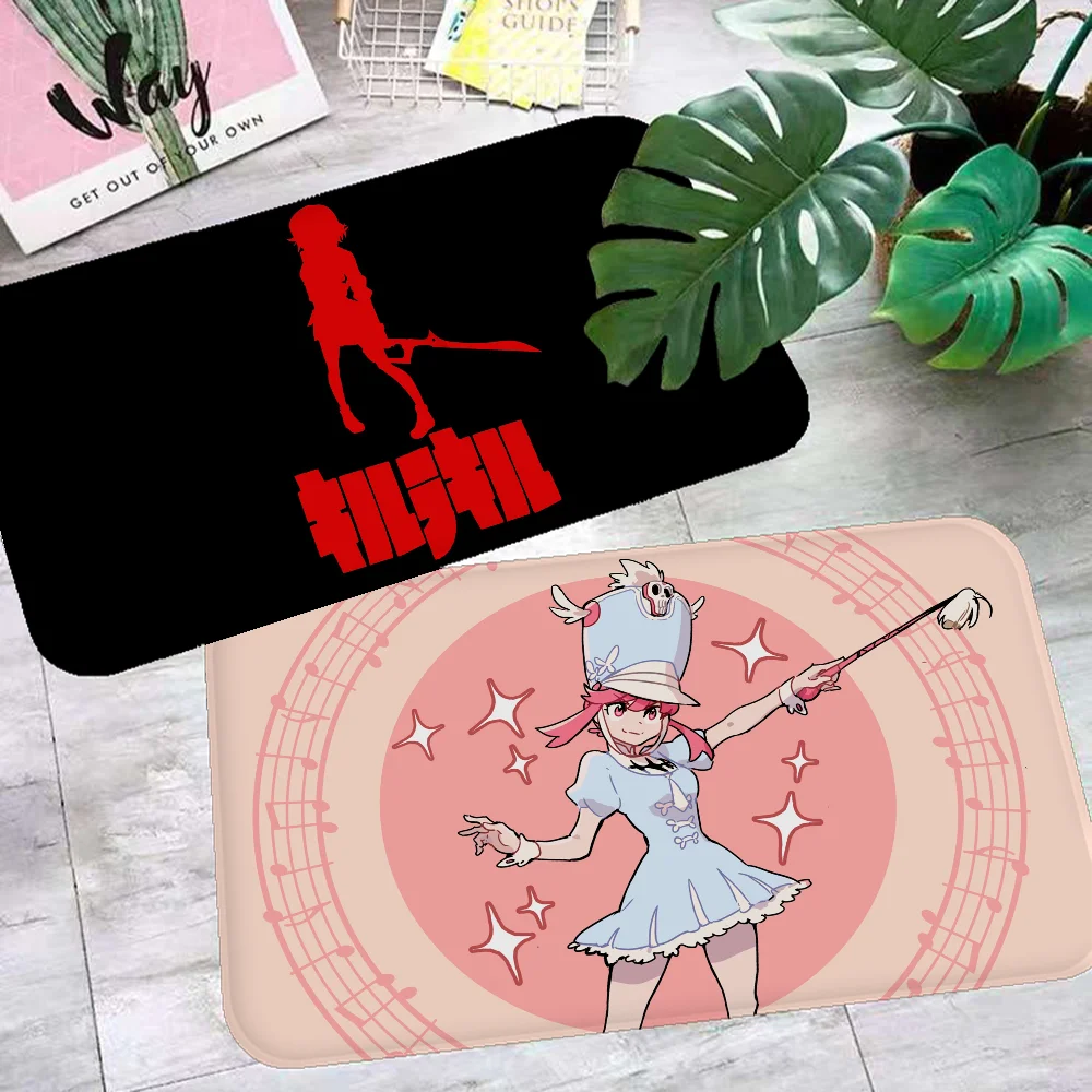 

Kill La Kill Anime Bathroom Mat Anti-slip Absorb Water Long Strip Cushion Bedroon Mat Hotel Decor Mat