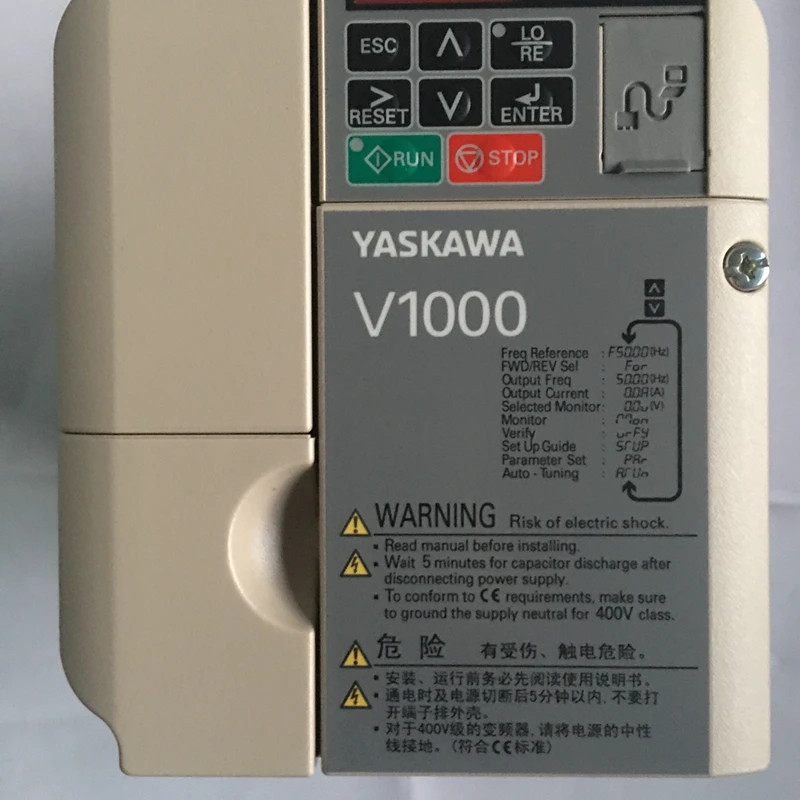 V1000 CIMR-VB4A0007BBA Inverter 2.2KW 3KW Elevator Parts Lift Accessories Tool