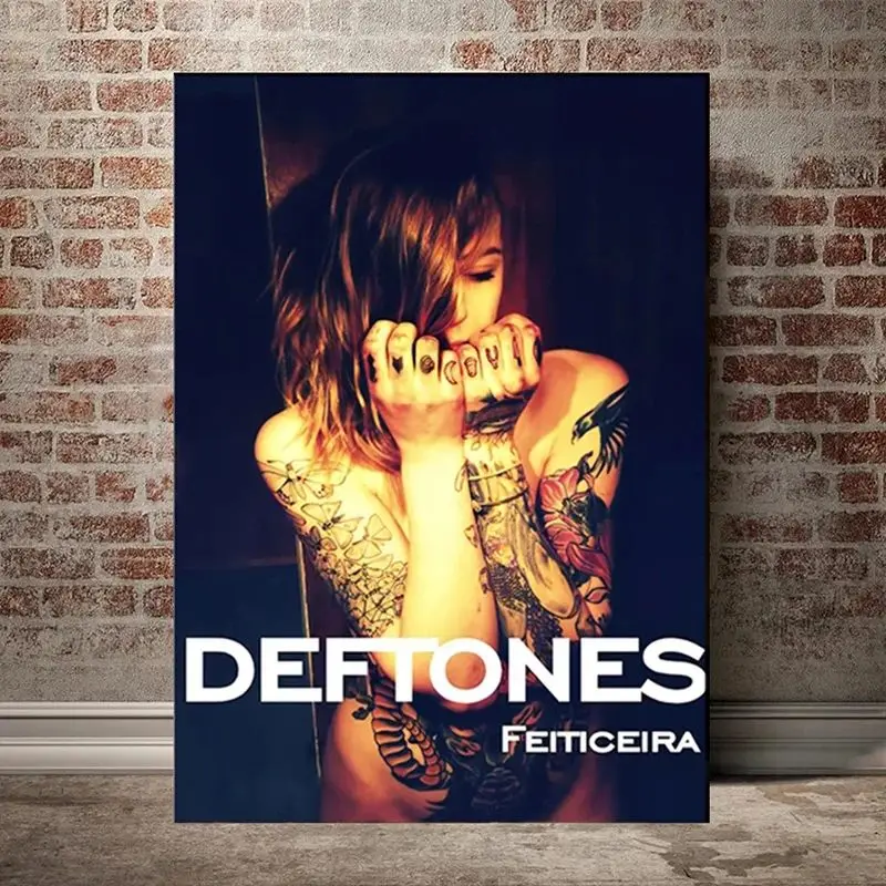 Retro Band Deftones Poster Classic Music Album Around the Fur/Diamond Eyes Canvas Painting Wall Pictures Home Decor Fans Gift