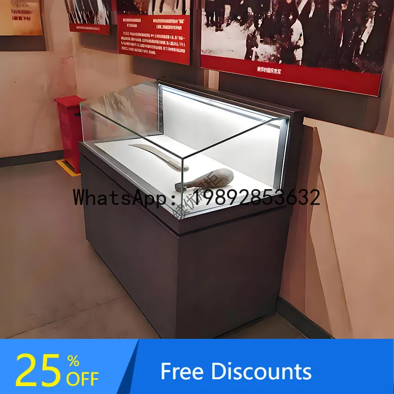 Z1   Cultural Relics Display Cabinet Exhibition Hall Cultural and Historical Site Exhibition Hall Display Exhibition Counter