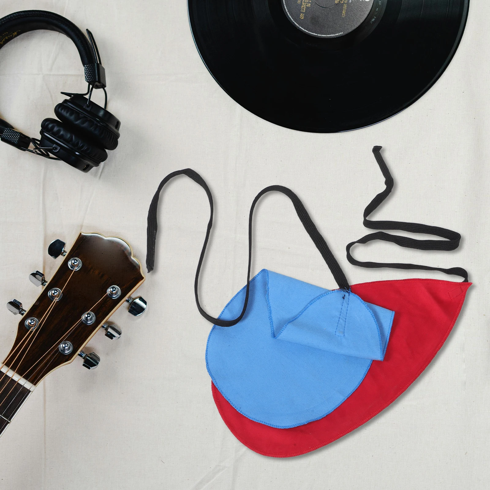 

2 Pcs Saxophone Maintenance Cloth Swab for Alto Tenor Clarinet Oboe Flute Trumpet Woodwind Deep High Absorbency Faux