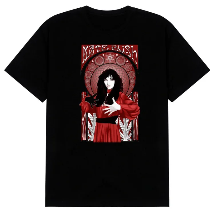 Kate Bush Beautifull Girl t shirt Father day gift new/ best,, Dad newUnisex T-shirts for Men Women Summer Tees Cotton Luxury bra