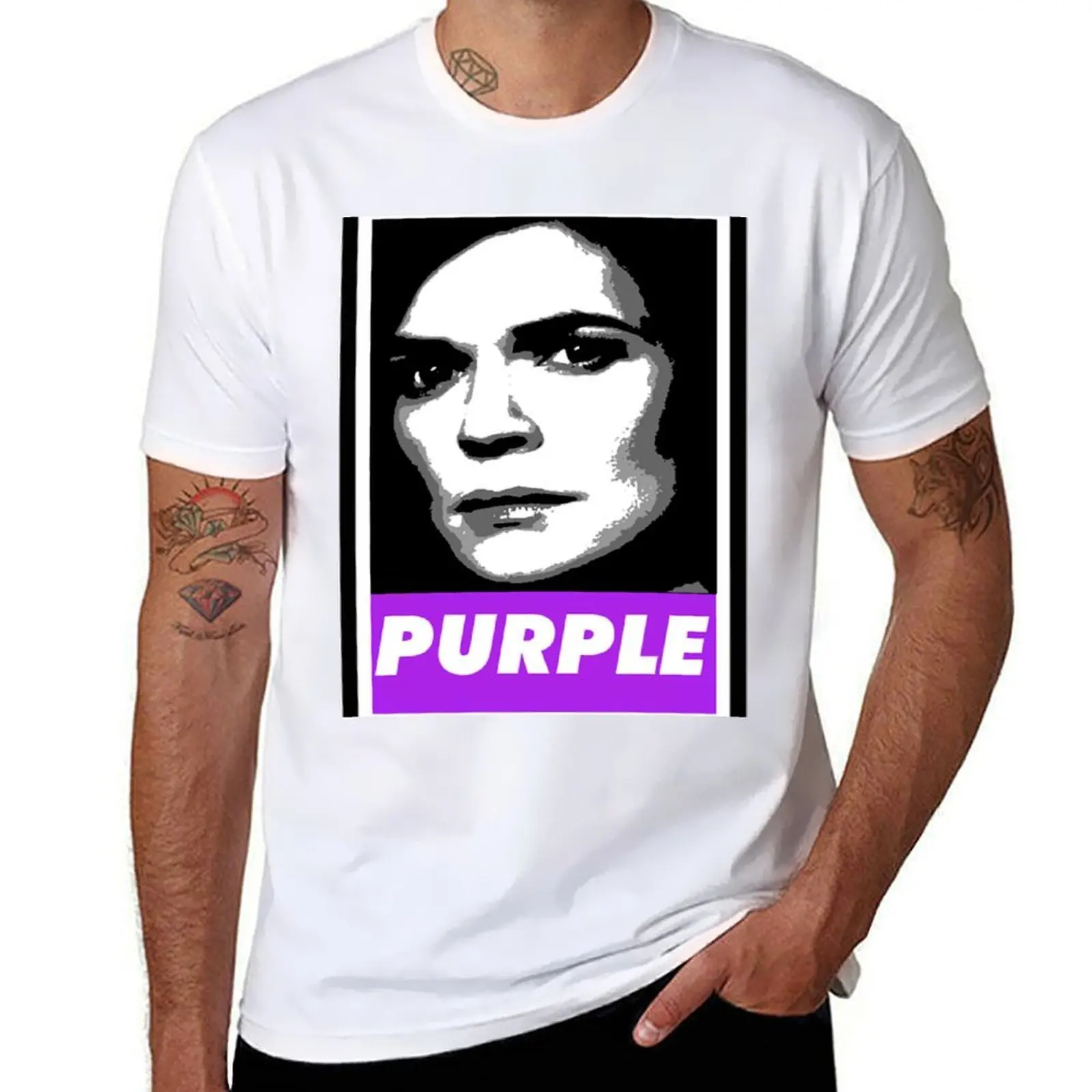 

Marie's Wearing Purple Again T-Shirt man t shirt designer t shirts for man cotton T-Shirt
