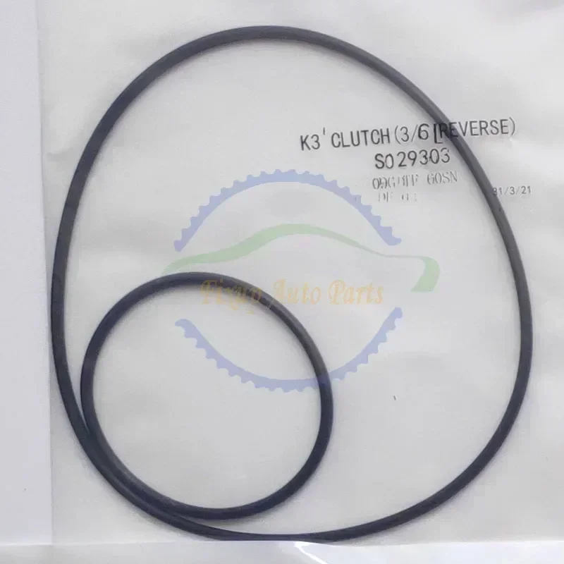 09G TF-60SN Auto Transmission Brake Sealing Ring Clutch Rubber Ring Vaval Body Component For VW Magotan LAVIDA Skoda Octavia