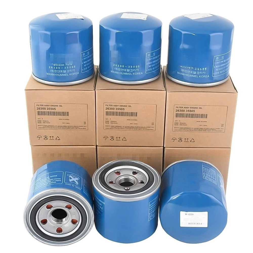 

OEM новый 6-упак. масляный фильтр двигателя для Hyundai Kia 1997-2022 2630035505