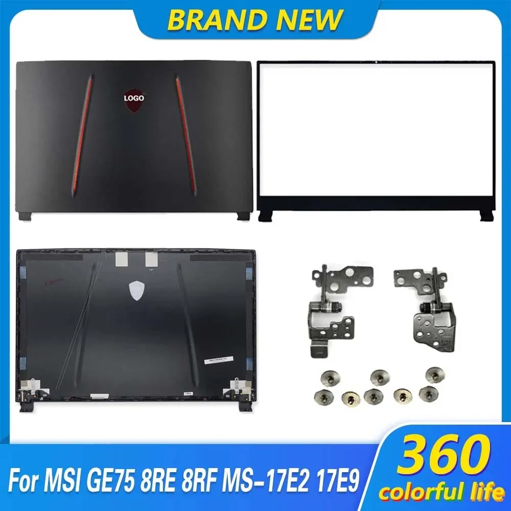Новинка, внешняя деталь для MSI GE75 GE75VR Raider, задняя крышка ЖК-дисплея, передняя рамка, петли, винты, подарки, 17,3 дюйма