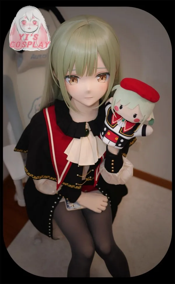 

Голова кигуруми Yis для косплея, индивидуальная меховая голова для косплея OC, фурсьют-кемоно, головной убор ручной работы, индивидуальная меховая голова-кемоно для фурсьюта-зверя