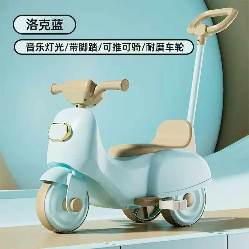 Multifunctional Children's Tricycle for 1-3 Years Old Kids, Pedal Gliding Balance Bike, Baby Push Car with Seat, Kids Scooter To