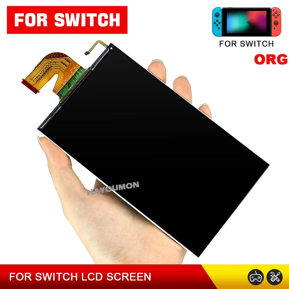 شاشة LCD للتبديل V1 V2 استبدال الأصلي أو OEM شاشة الكريستال السائل الزجاج الجمعية لوحدة تحكم ألعاب التبديل NS #4