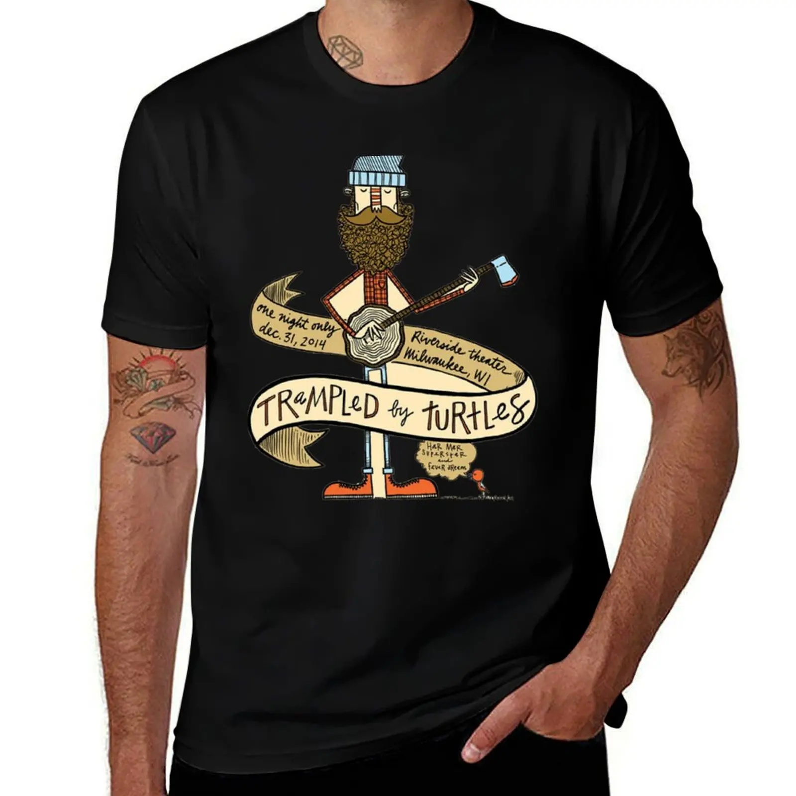 

Trampled by Turtles are an American bluegrassfolk rock band T-Shirt man t shirts cotton man t shirt heavy cotton