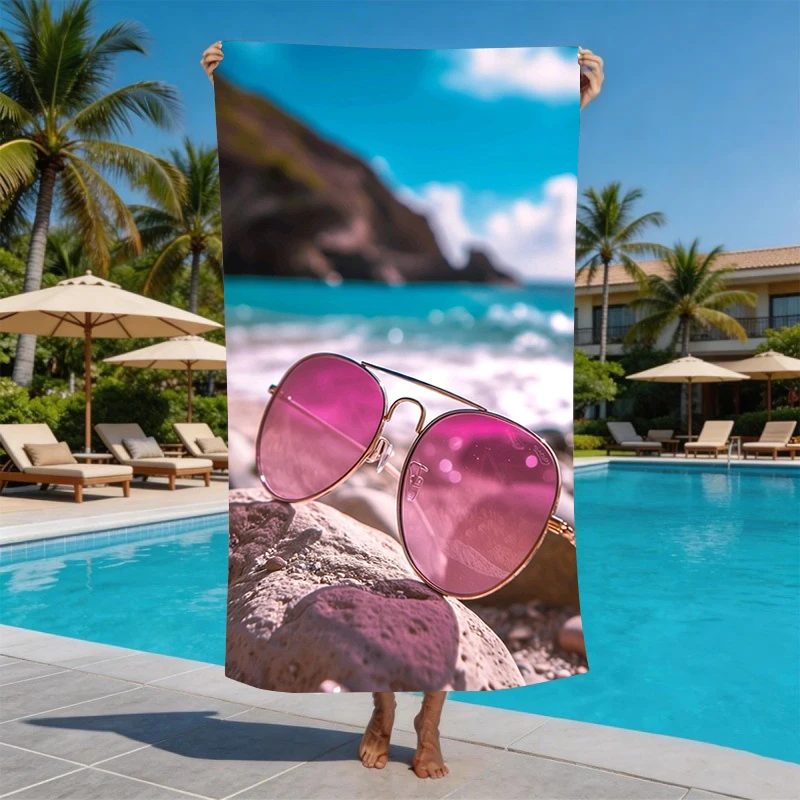 Gym Towel Oversized Microfiber Quick Dry Sand Free Beach Swim Pool Travel Camping Yoga Picnic Blanket Bath Towel Sport Gift Him