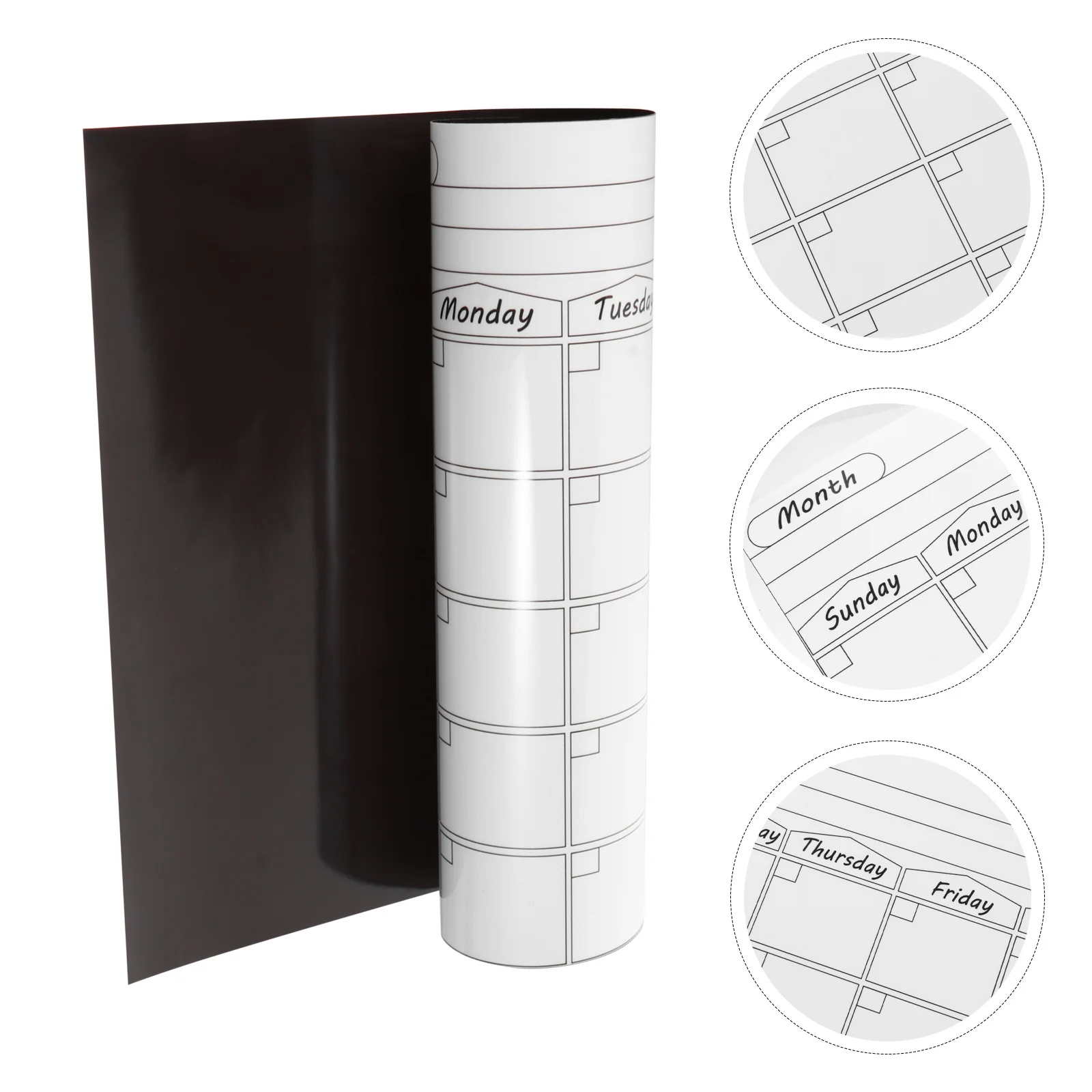 1 قطعة ملصق الخطة المغناطيسية قابل للمسح رسالة مجلس الثلاجة الجدول الزمني ملاحظة مجلس الجاف محو مذكرة السبورة للثلاجة