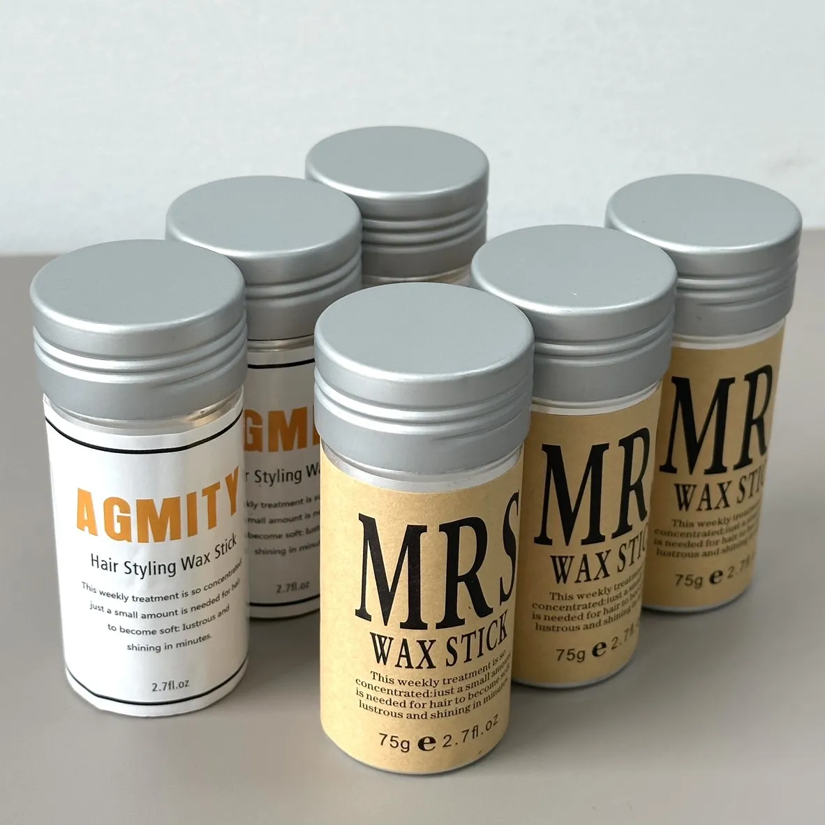 

Hair Wax Stick For Wig Professional Hair Wax Stick Gel Cream Non-Greasy Style Hair Wax Stick For Men Women Broken Hair Artifact