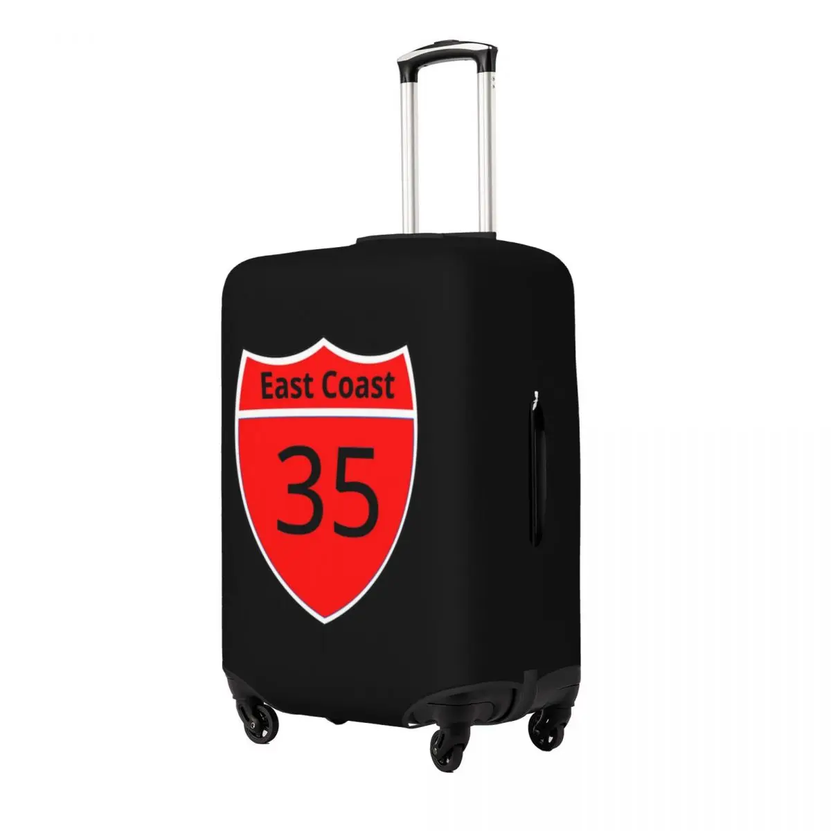 

Highway 35 East Coast Suitcase Cover Protection Elastic Trip Luggage Protector Covers for 18-32 Inch