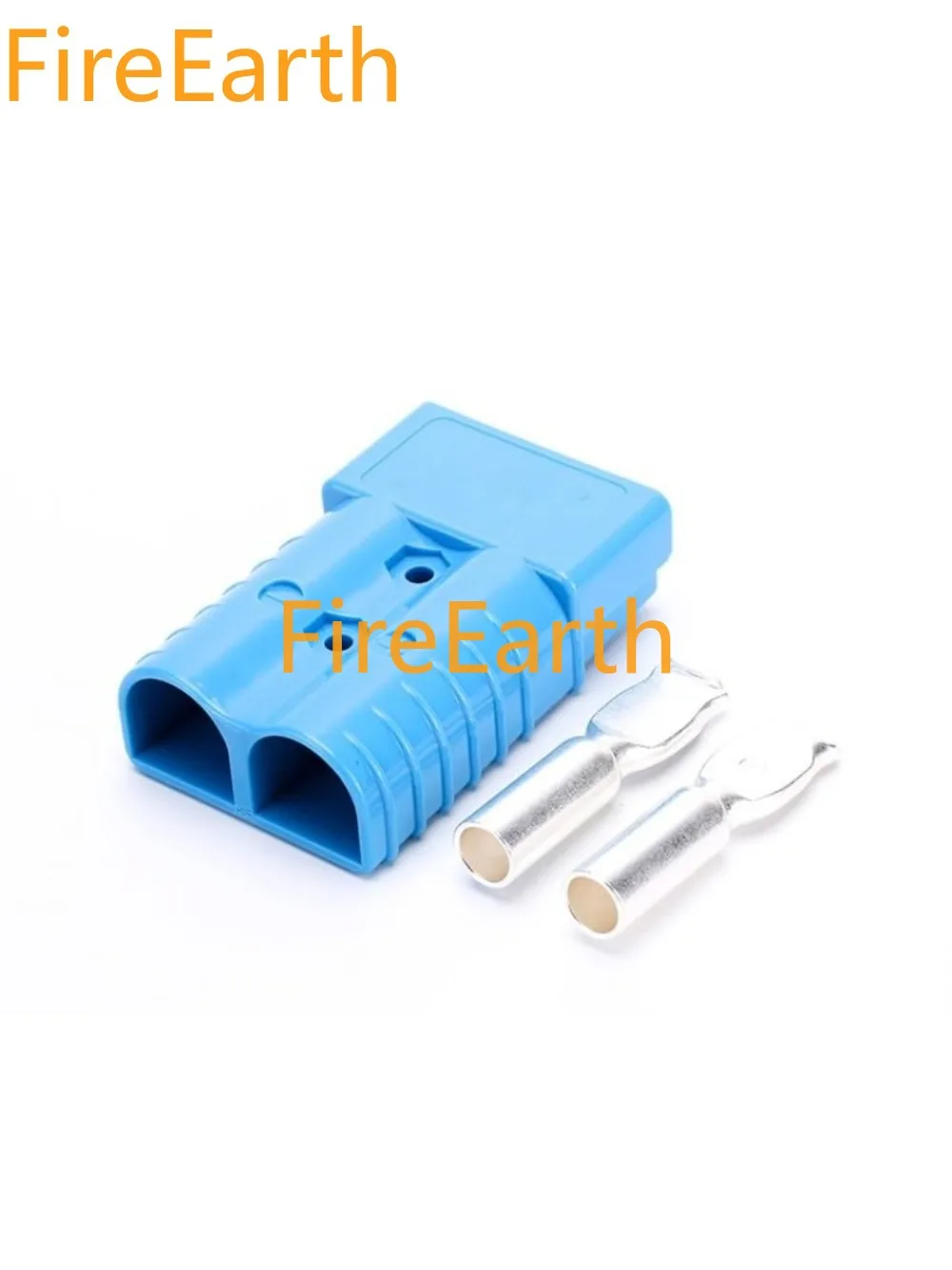

350A Quick Connect Disconnect Plug 2 Way Forklift Battery Power Cable Connectors 350A (Blue)