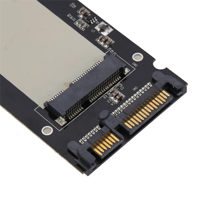 Adaptador mSATA para qualidade para conexão perfeita SSD mSATA com 7 altura