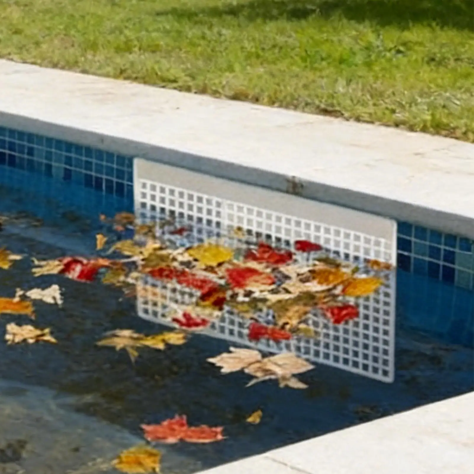 Pool Debris Skimmer Catcher Leaf Skimmer Protective Shield Pool Skimmer Net Skimmer Cover Magnetic Rustproof Leaf Catcher