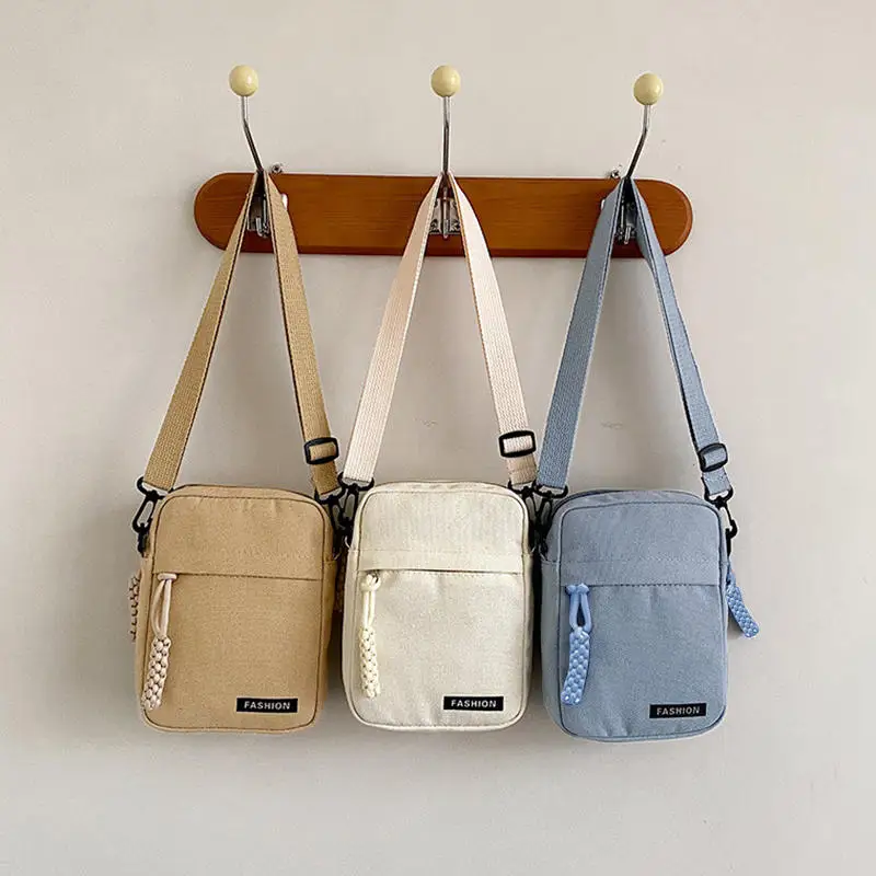 

Women's Bag Small Square Bag Diagonal Crossover Oxford Cloth Men's Satchel Fashion Hand Machine Casual Handbags Luggage Bags