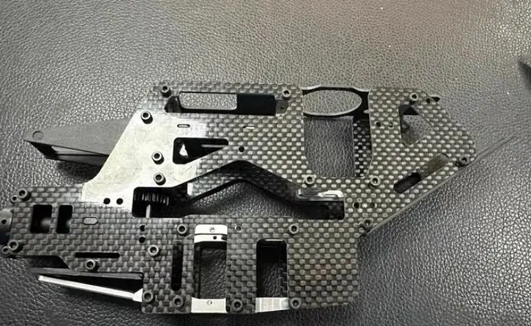 RC 450 part Flybar fiber Main Frame + baseboard floor For RC Align T-Rex tarot KDS ALZ 450 480 Pro V2 V3 SPORT Helicopter