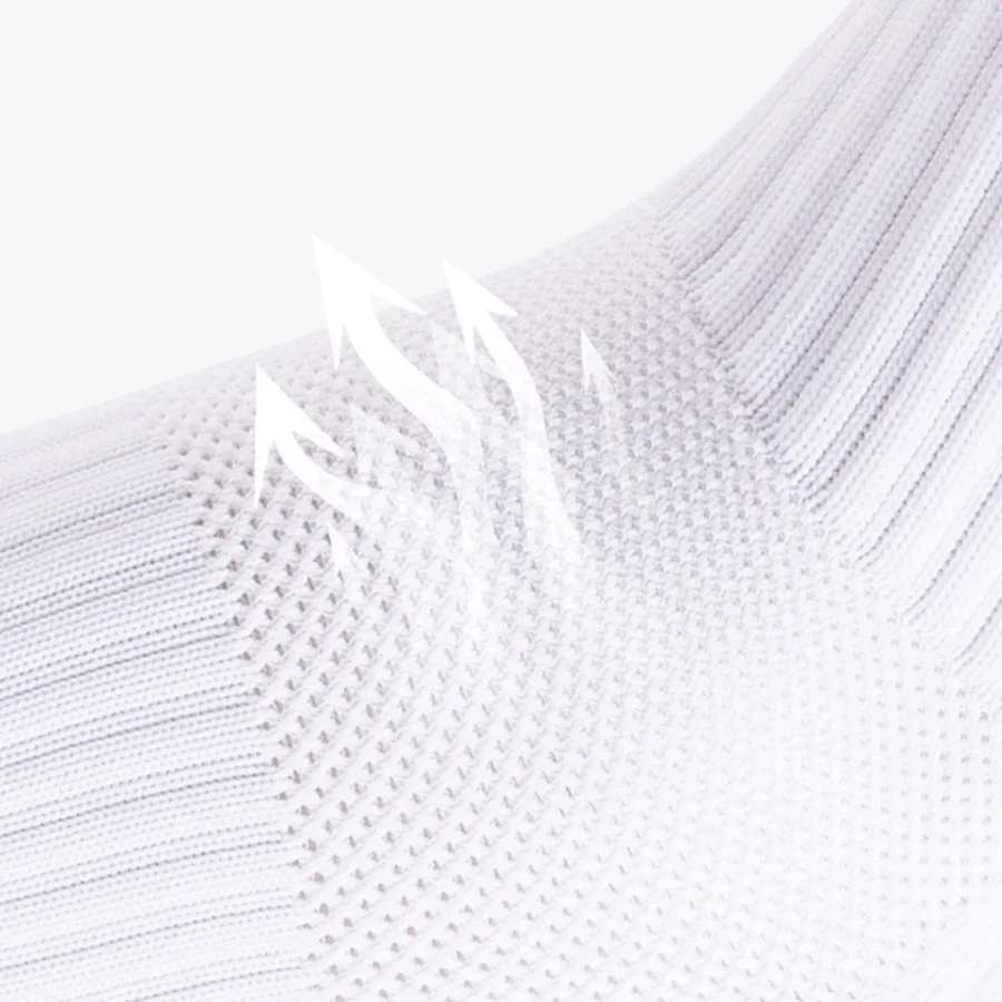 جوارب رجالية ونسائية قابلة للتنفس وغير قابلة للانزلاق ممتازة لكرة القدم وكرة السلة والرجبي وكرة القدم وركوب الدراجات والجري والتنس ولوح التزلج ​