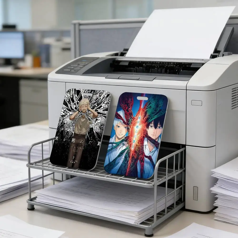 

Летний чехол для карт H_Hikaru Died унисекс, женский держатель для рабочего пропуска с ремешком, деловой держатель для ID-карты, чехол-кошелек для бейджа